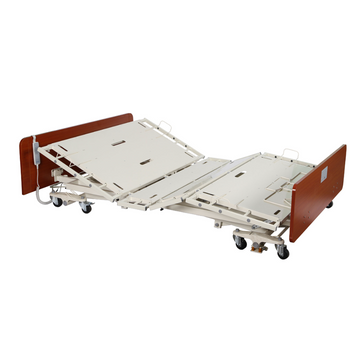 Costcare Heavy Duty Bariatric Width Convertible LTC Low Bed B359
